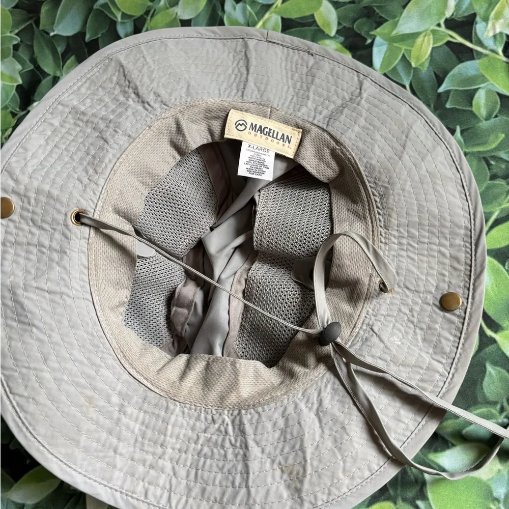 Magellan Outdoors Gray Sun Hat XL - Picture 2 of 3